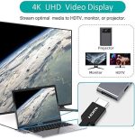 Choetech HUB-M14 7-in-1 USB-C Multiport Adapter – 4K HDMI, Thunderbolt 3, USB 3.0, SD/MicroSD – - Image 4