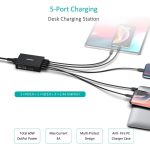 Choetech Q3-4U2Q-101UK 5-Port 60W USB PD Charger with Quick Charge 3.0 – Fast Multi-Device Charging Hub - Image 5