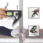 Combination Square Scale K1318 – 12-Inch Adjustable Measuring Tool for Woodworking and Metalworking, - Image 2