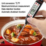 Cooking Pin Digital Thermometer EW00631 – Instant Read Food Probe with Foldable Design & Backlit LCD - Image 4
