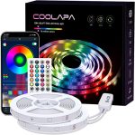 Coolapa 20m RGB LED Strip Light with Remote & App Control – Music Sync Lighting for Home Decor, Price in Oman