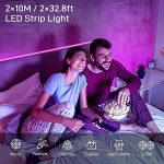 Coolapa 20m RGB LED Strip Light with Remote & App Control – Music Sync Lighting for Home Decor, Price in Oman - Image 5