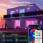 Coolapa 30m RGB LED Strip Light with Remote & App Control – Music Sync Lighting for Home Decor, Price in Oman - Image 5