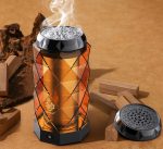 Crystal Bakhoor Incense Burner B28 – Portable Electric USB-C Rechargeable Burner with 2000mAh Battery, Turbo Fan, and Elegant Crystal Design – Ideal for Home, Office, - Image 2