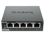 D-Link DES-105 5-Port Unmanaged Fast Ethernet Switch - Image 2