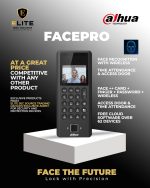 DAHUA Face Pro Face Recognition in Oman – Smart Multi-Access Security System - Image 2