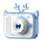 Deer Kids Dual Hello Camera – 2.0" IPS Screen, Dual Lens, 1080p HD Video