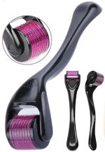 Derma Roller System – 540 Titanium Needles for Skin Rejuvenation and Hair Growth