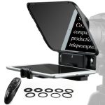 Desview T3 Teleprompter for Smartphone/Tablet/DSLR – 11" Display, Bluetooth Remote, App Contro, - Image 2