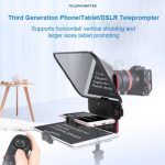 Desview T3 Teleprompter for Smartphone/Tablet/DSLR – 11" Display, Bluetooth Remote, App Contro, - Image 6