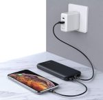 Devia Kintone S 10000mAh Power Bank with Built-in Cables – Fast Charging Portable Charger - Image 4