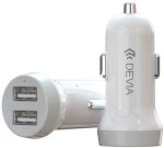 Devia Smart Series Dual USB Car Charger 5V 3.1A – Fast & Safe Charging