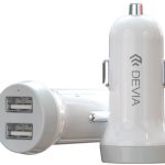Devia Smart Series Dual USB Car Charger 5V 3.1A – Fast & Safe Charging