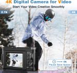 Digital Camera 4kr in Oman DC101 Black Box – Ultra HD 4K Video & Photos - Image 3