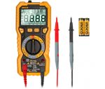 Digital Multimeter Yellow Box DM731 – 600 Counts LCD Display, 1000V Measurement, Flashlight Function –