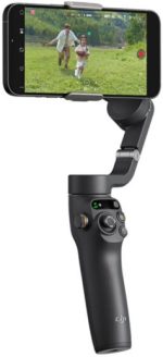 DJI Osmo Mobile 6 (OM 6) Smartphone Gimbal – 3-Axis Stabilization, ActiveTrack 6.0, Foldable Design –