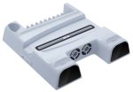 Dobe TP5-3532B Multifunctional PS5 Cooling & Charging Dock – Dual Controller Charger with RGB Lighting & Game Storage, - Image 2