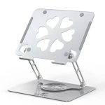 Earldom EH238 Aluminum Alloy Laptop Stand (360° Adjustable, Foldable, Ergonomic Riser)