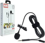 Earldom ET‑E38 Mini Lavalier Mic 3.5 mm with Clip – 2 m Cable, Hyper‑Cardioid Condenser – - Image 3