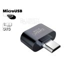 Earldom ET‑OT40 OTG + USB Adapter – Plug & Play Micro‑USB/USB‑C OTG Connector for Smartphones & Tablets