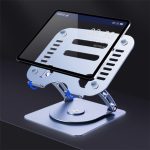 Ergonomic Aluminum Alloy Laptop Stand VST602 – Adjustable, Foldable & Ventilated – - Image 2