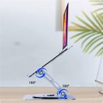 Ergonomic Aluminum Alloy Laptop Stand VST602 – Adjustable, Foldable & Ventilated – - Image 3