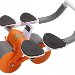 Exercise Wheel with Elbow Support – Automatic Rebound Ab Roller for Core Strength & Injury-Free Workout - Price in Oman