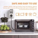 Expower Timer Socket 2 Pack – Programmable Digital Plug-In Timer for Energy Saving, Price in Oman - Image 2