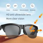 F06 Smart Bluetooth Sunglasses with Wireless Headset – Stylish Audio Eyewear for Hands-Free Calls and Music, Price in Oman - Image 2