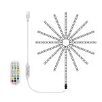 Firework LED Magic Color Lamp JZ‑02 – USB‑Powered RGB Fireworks Ambience Light with App & Remote – - Image 3