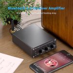 Fosi Audio BT20A Bluetooth 5.0 Hi-Fi Stereo Amplifier – 2-Channel Class D Mini Power Amp (100W x2) with Bass & Treble Control - Image 4