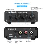 Fosi Audio HAE3 USB DAC & Headphone Amplifier – 24-Bit/192kHz Mini Stereo Amp for Gaming and Hi-Fi Audio - Image 2
