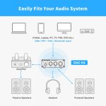 Fosi Audio HAE3 USB DAC & Headphone Amplifier – 24-Bit/192kHz Mini Stereo Amp for Gaming and Hi-Fi Audio - Image 6