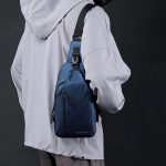 Gaolema Chest Backpack (Water-Resistant Multi-Pocket Sling, Adjustable Strap) - Image 5