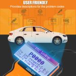 Geker CY316 OBD2 Car Diagnostic Scanner – Universal Engine Code Reader with Live Data & Freeze Frame - Image 3