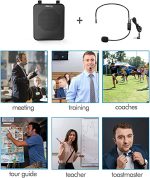 Giecy G300 Portable Bluetooth Voice Amplifier – 30W Output, 2800mAh Battery, Wired Microphone - Image 3