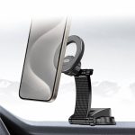 Godes GD-HD205 Powerful Magnetic Car Phone Holder – 360° Rotation, Suction Cup Mount for Dashboard & Windshield - Image 2