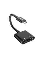 Go‑Des GD‑UC026 2‑in‑1 USB‑C Charger + 3.5 mm Audio Adapter – Charge & Listen Simultaneously - Image 2