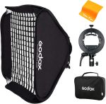 Godox Softbox 80 cm Foldable for Speedlight with S‑Type Bracket & Bowens Mount –