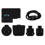 GoPro Supercharger (International Dual-Port Charger) – Fast Charging USB-C & USB-A Adapter for HERO Cameras, - Image 3