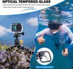 GoPro Waterproof Case in Oman for Hero 9/10/11/12/13 – Deep Dive Protection - Image 3