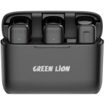 Green Lion 2-in-1 Wireless Microphone Type-C – 36H Battery, Noise Cancellation, Plug & Play,