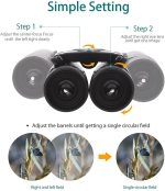 Green Lion Shark Binocular 8×21 – Compact 8× Magnification with 21 mm Multi‑Coated Lenses & 131 m Field View - Image 5