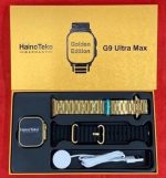 Haino Teko G9 Ultra Max Golden Edition 49 mm Smartwatch – Bluetooth Call, NFC, Wireless Charging – - Image 4