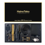 Haino Teko GP-10 Valued Combo - 49mm HD Dual Dials, Bluetooth Call, Wireless Charger & Dual Straps