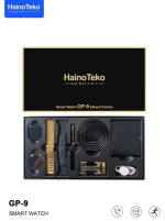 Haino Teko GP-10 Valued Combo - 49mm HD Dual Dials, Bluetooth Call, Wireless Charger & Dual Straps - Image 2
