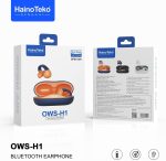 Haino Teko OWS-H1 True Wireless Earphones – Bluetooth 5.2, High Bass Sound, Super Clear Mic, 30mAh Earbuds with 300mAh Charging Case, - Image 4