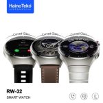 Haino Teko RW-32 (Watch 4 Pro) 46mm AMOLED Curved Glass, 3-Pair Strap Pack & Bluetooth Calls - Image 2