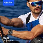 Haino Teko RW-35 AMOLED Smartwatch - 46mm, Bluetooth Calls, 3 Pairs Strap & Wireless Charger - Image 3