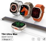 Haino Teko T94 Ultra Max 49 mm Smart Watch – Bluetooth Call, IPS Display, 4 Straps – - Image 4